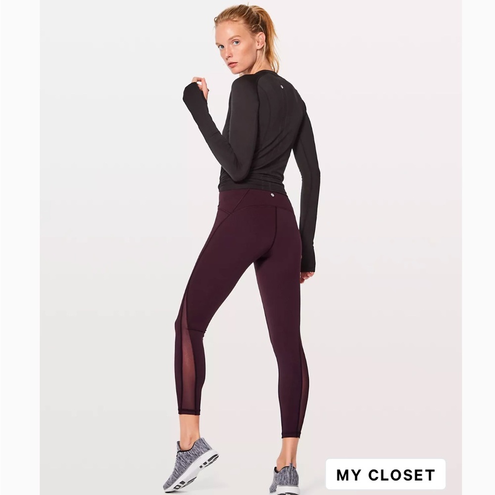 Lululemon Train Times HR 25” Size 8 Leggings